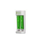 V-TAC GP Battery Caricabatterie USB Recyko E211 con 2 Batterie Ricaricabili 15V Mini Stilo AAA NiMH 850mAh incluse