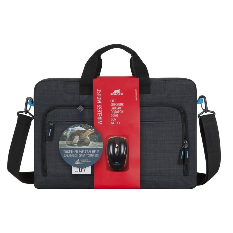 Rivacase-Regent-8058-borsa-per-notebook-439-cm--17.3---Borsa-da-corriere-Nero-Ciano