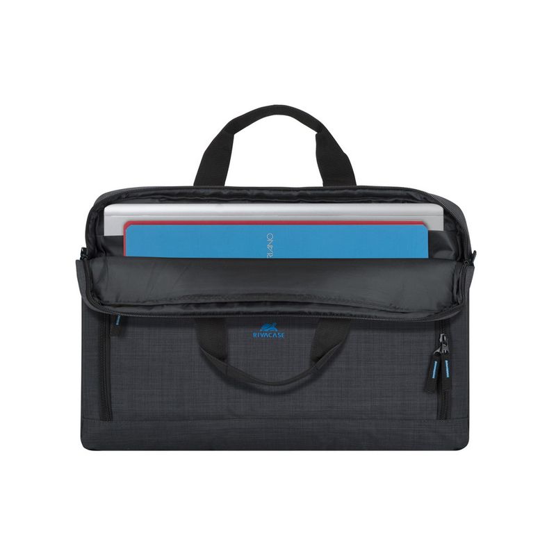 Rivacase-Regent-8058-borsa-per-notebook-439-cm--17.3---Borsa-da-corriere-Nero-Ciano