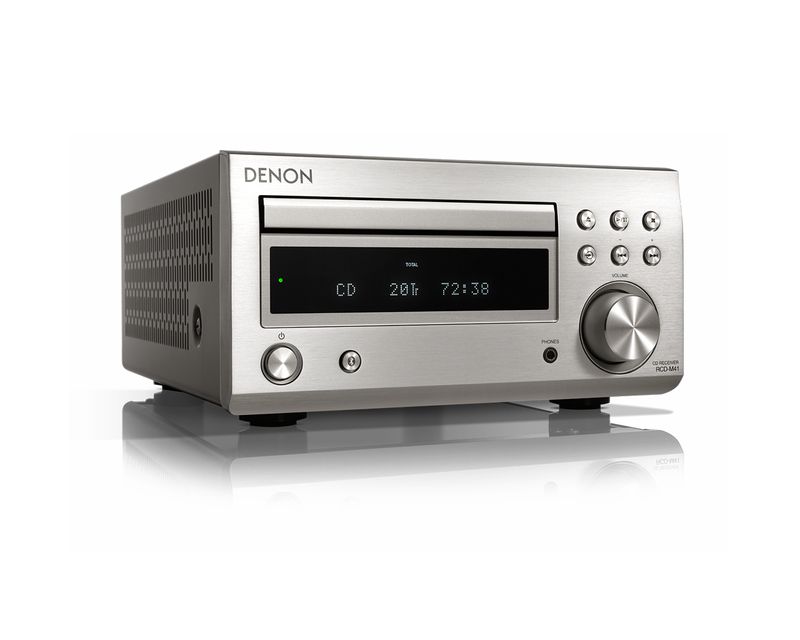 Denon-D-M41-Mini-impianto-audio-domestico-60-W-Nero-Argento