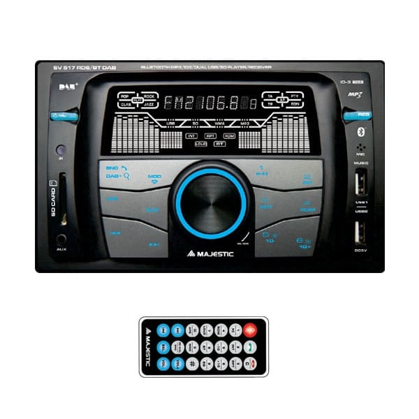 New-Majestic-SV-517-RDS-BT-DAB-Nero-180-W-Bluetooth