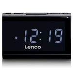 Lenco CR-525 Radio schwarz Sveglia digitale Nero