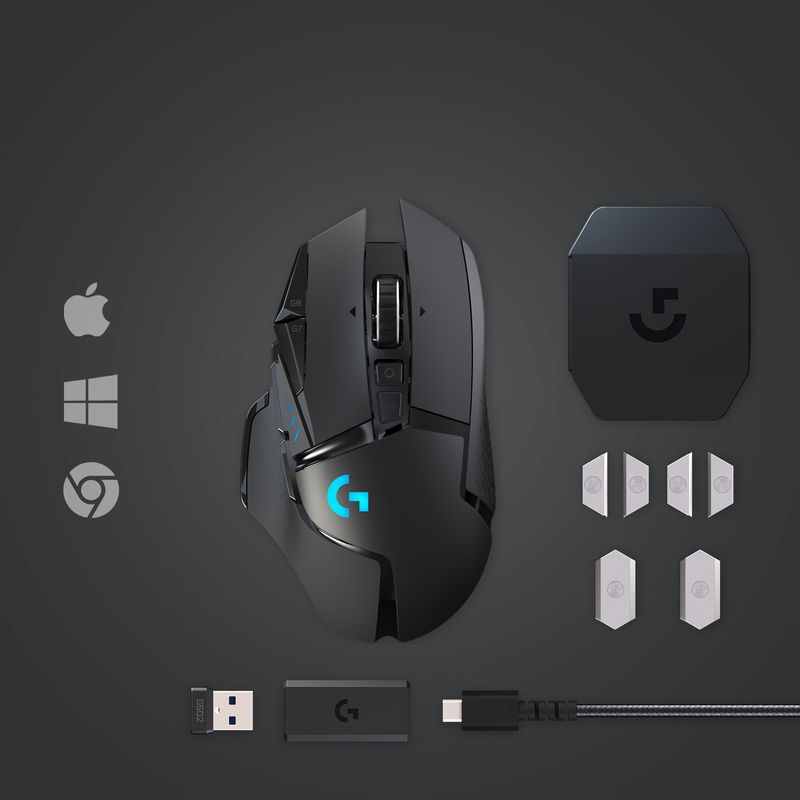 Logitech-G-G502-Lightspeed-mouse-Mano-destra-RF-Wireless-25600-DPI