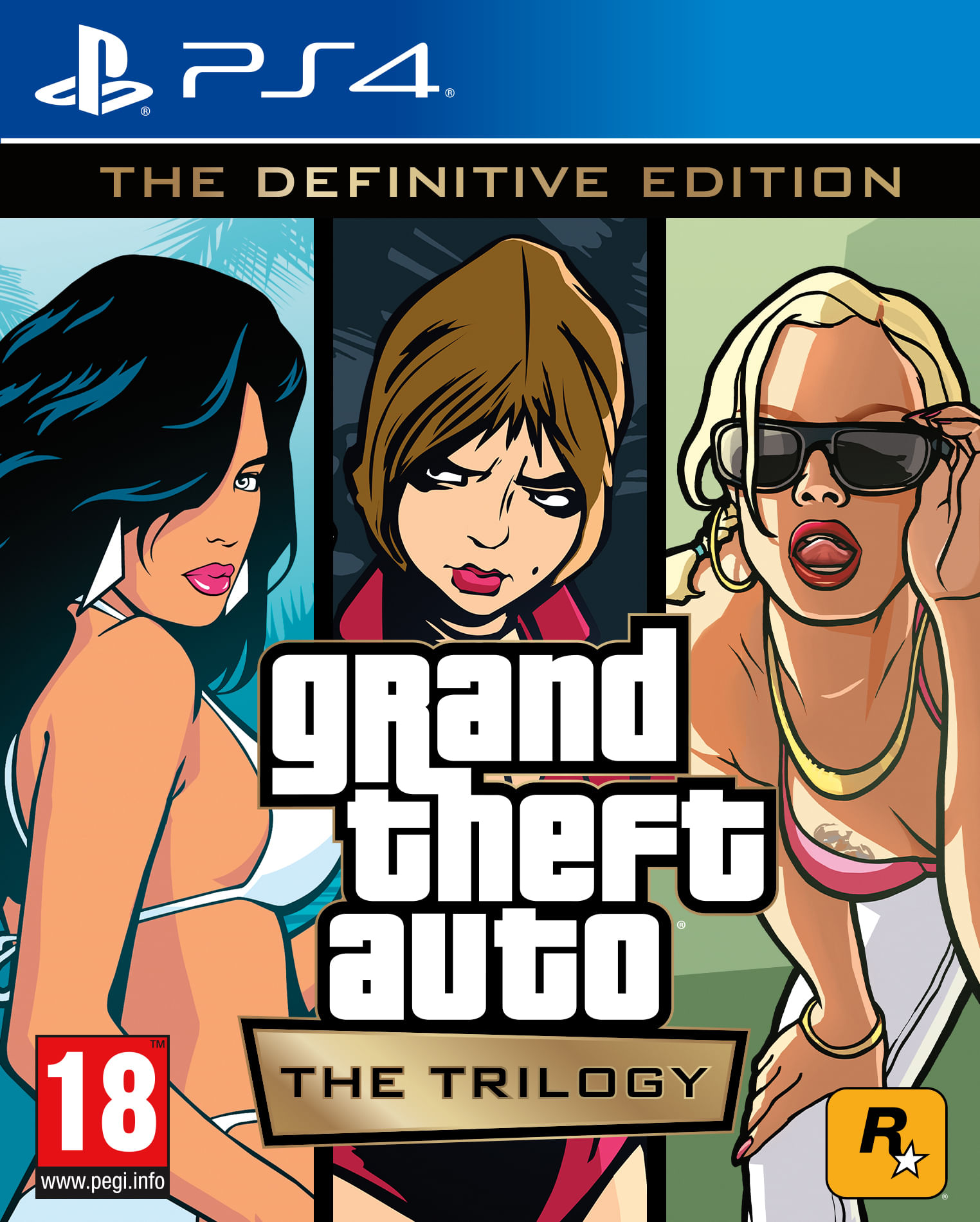 Rockstar Games Take-Two Interactive GTA The Trilogy (The Definitive Edition) Definitiva Multilingua PlayStation 4