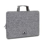 Rivacase 7915 light grey Laptop sleeve 13.3 with handles 39,6 cm (15.6) Custodia a tasca Grigio