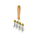 Tagliapasta Regolabile 4 Lame Dentate Grigio Elettro Center