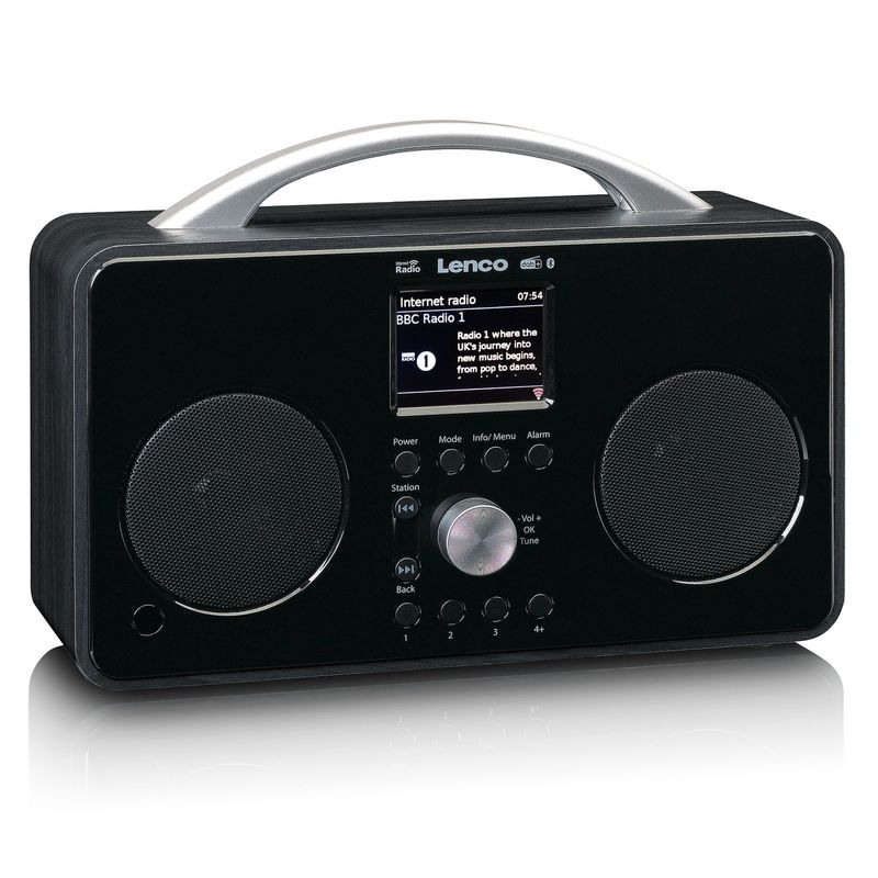 Lenco-PIR-645BK-radio-Portatile-Digitale-Nero