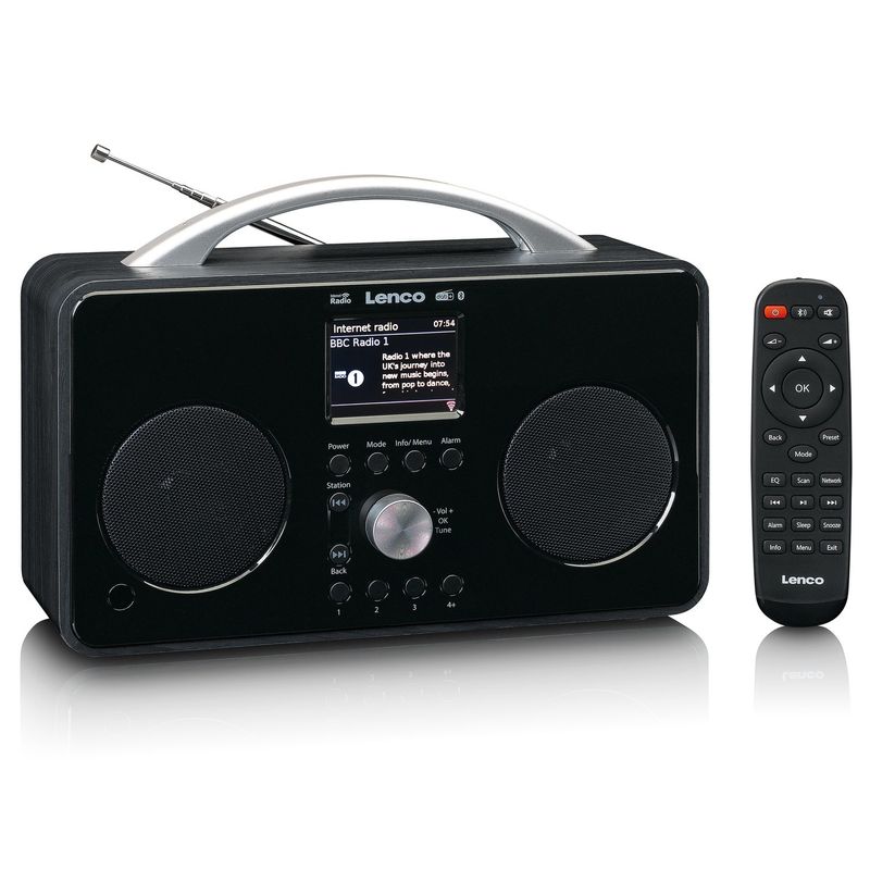 Lenco-PIR-645BK-radio-Portatile-Digitale-Nero