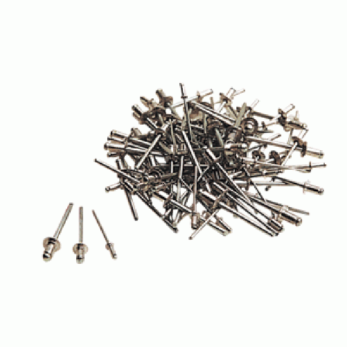Valex rivetti assortiti in alluminio per rivettatrice 100 pz