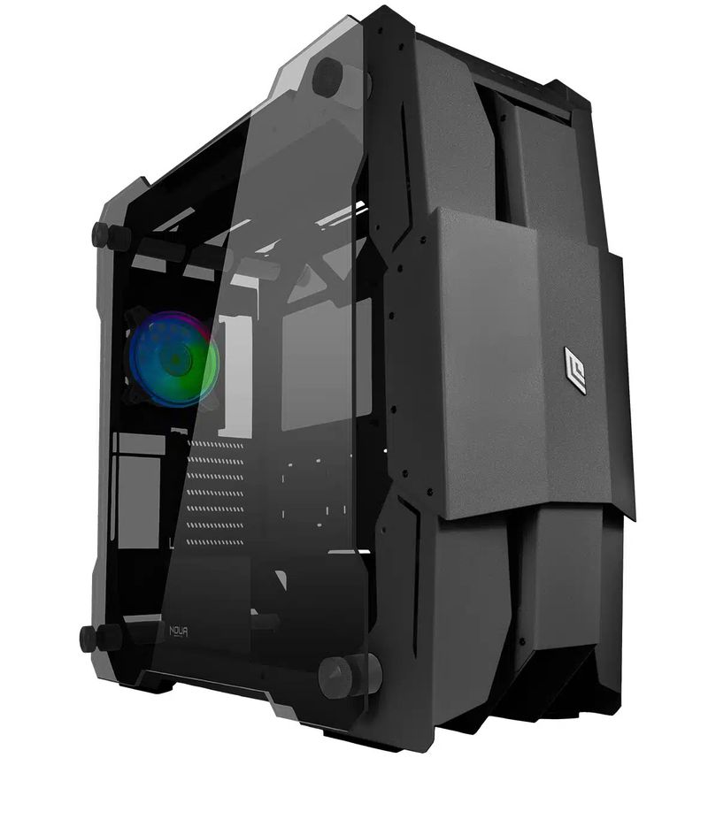 Noua-Ego-Nero-Case-Full-Tower-per-PC-Gaming-E-ATX-ATX-m-ATX-mini-ITX-1.2MM-SPCC-Front-Metal-USB3.0---Ventola-PWM-ARGB-Indirizzabile-Pannelli-Laterali-in-Vetro-Temperato