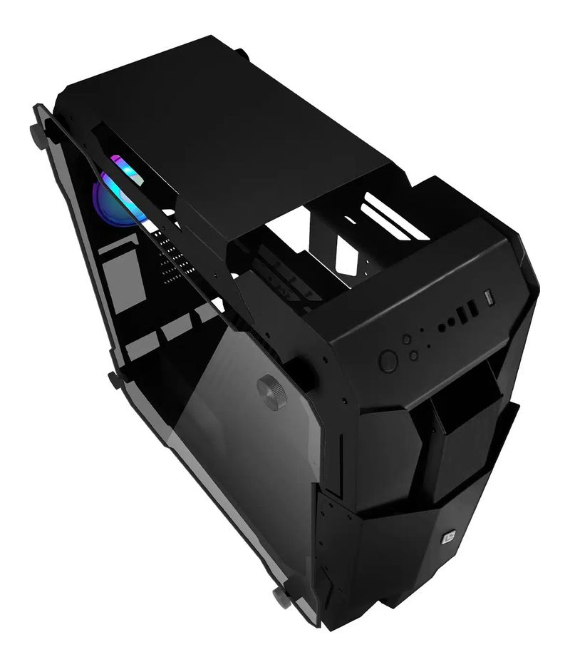 Noua-Ego-Nero-Case-Full-Tower-per-PC-Gaming-E-ATX-ATX-m-ATX-mini-ITX-1.2MM-SPCC-Front-Metal-USB3.0---Ventola-PWM-ARGB-Indirizzabile-Pannelli-Laterali-in-Vetro-Temperato