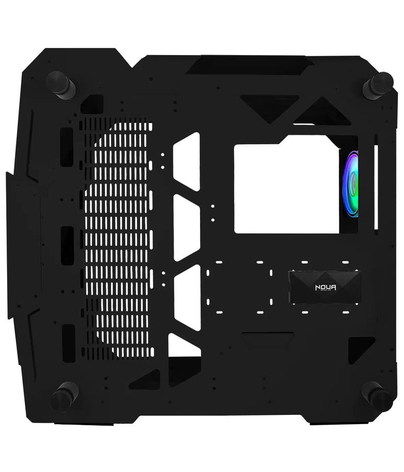 Noua-Ego-Nero-Case-Full-Tower-per-PC-Gaming-E-ATX-ATX-m-ATX-mini-ITX-1.2MM-SPCC-Front-Metal-USB3.0---Ventola-PWM-ARGB-Indirizzabile-Pannelli-Laterali-in-Vetro-Temperato