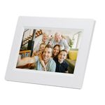 Denver PFF-710WHITE cornice per foto digitali Bianco 17,8 cm (7") Touch screen Wi-Fi