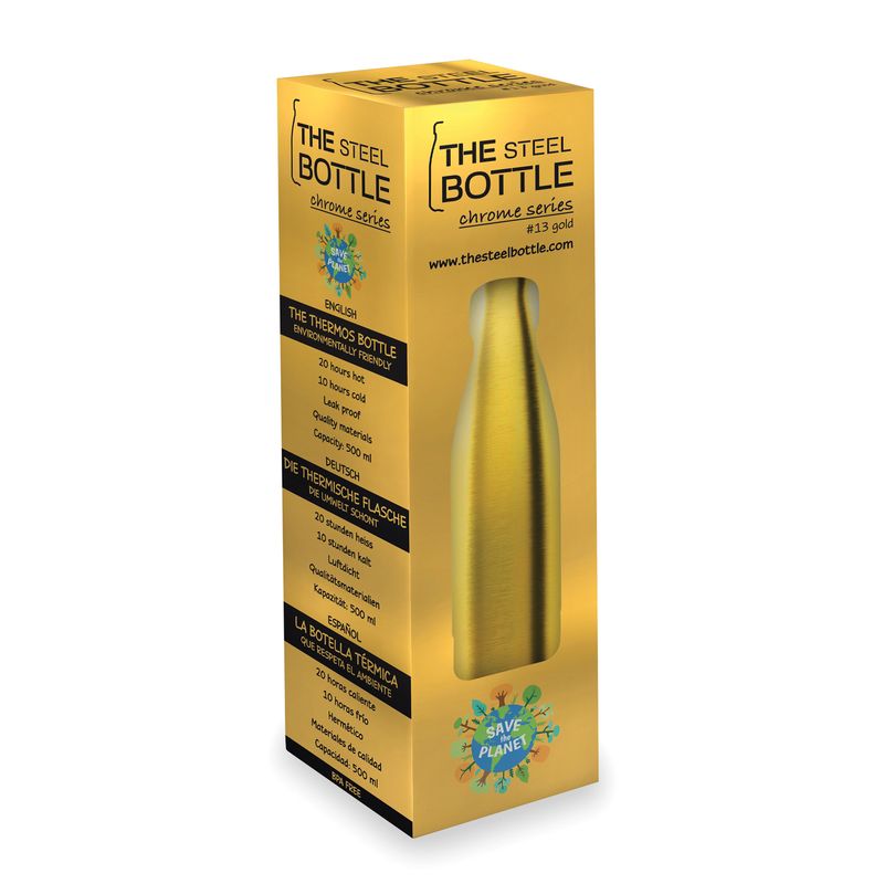 The-Steel-Bottle-Chrome-series-Uso-quotidiano-500-ml-Acciaio-inossidabile-Oro