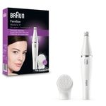 Braun-SE810-Face-Epilatore-con-Spazzola-Esfoliante-Bianco