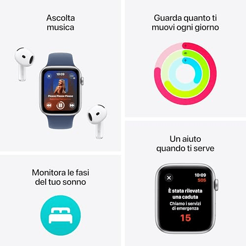 Apple-Watch-SE--2--gen---GPS-44-mm---Smartwatch-Fitness-e-Salute