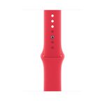 Apple MT3X3ZM/A accessorio indossabile intelligente Band Rosso Fluoroelastomero (APPLE WATCH 45 RED SB M/L)