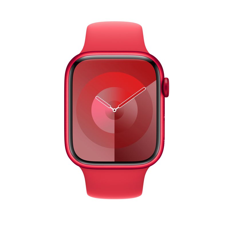 Apple-MT3X3ZM-A-accessorio-indossabile-intelligente-Band-Rosso-Fluoroelastomero