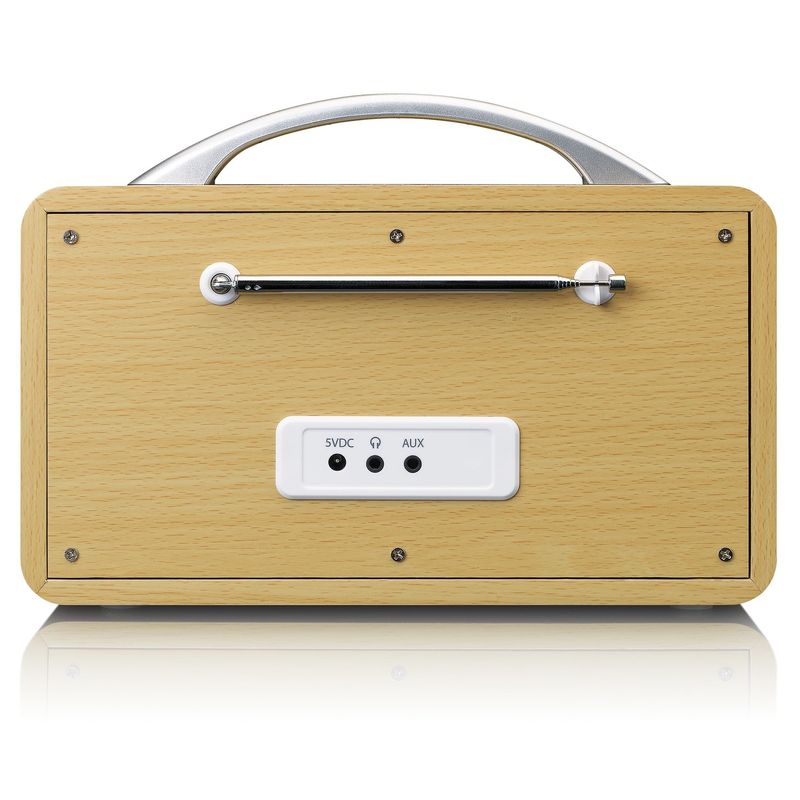 Lenco-PIR-645WH-radio-Portatile-Digitale-Bianco-Legno