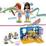 LEGO-41739-Friends-La-Cameretta-Di-Liann-Camera-Da-Letto-A-Tema-Artistico-Con-Personaggi-2023-Autumn-E-Geco-Domestico-Giochi-Per-Bambine-E-Bambini-Piccola-Idea-Regalo-Multicolore