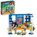 LEGO-41739-Friends-La-Cameretta-Di-Liann-Camera-Da-Letto-A-Tema-Artistico-Con-Personaggi-2023-Autumn-E-Geco-Domestico-Giochi-Per-Bambine-E-Bambini-Piccola-Idea-Regalo-Multicolore