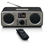 Lenco-DIR-141BK-radio-Internet-Nero-Argento