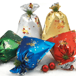 senza marca BUSTE REGALO IN PPL A SACCO 35x50 ANTARES (50PZ)