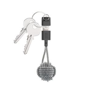 Native Union Key cavo per cellulare Nero, Bianco 0,15 m USB A Lightning