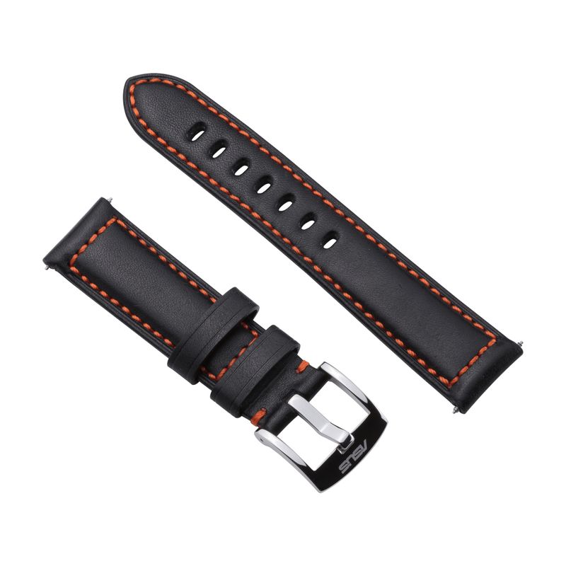 ASUS-VivoWatch-Strap--HC-S01--Cinghia-Nero-Arancione-Pelle