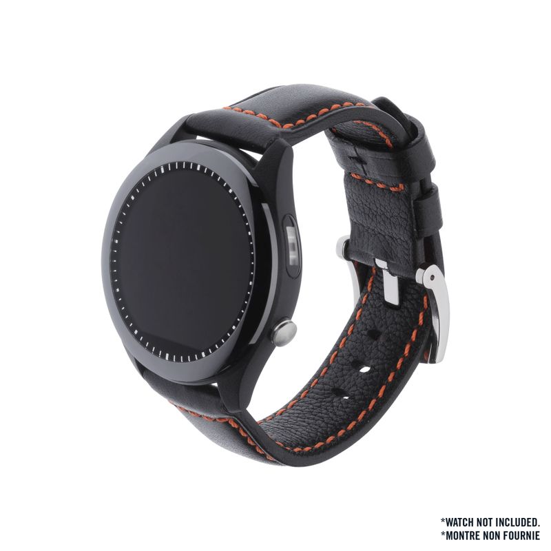 ASUS-VivoWatch-Strap--HC-S01--Cinghia-Nero-Arancione-Pelle