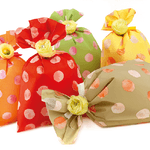 senza marca BUSTE REGALO IN PPL A SACCO 25x40 SFERE (100PZ)