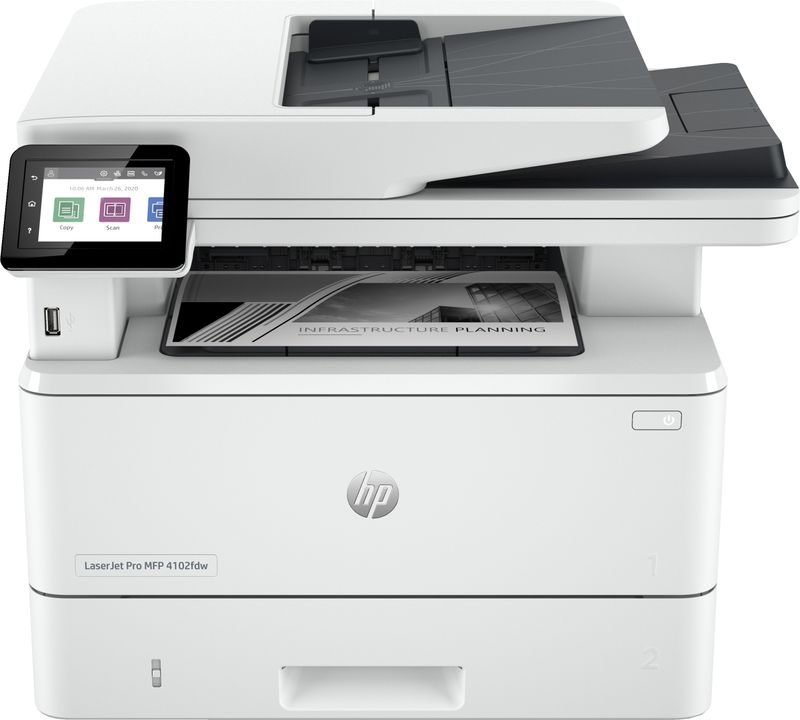 HP-Laserjet-Pro-MFP-4102dw-2Z622F-Stampante-Multifunzione-A4-Stampa-Fronte-e-Retro-Automatico-in-b-n-42-ppm-USB-Host-Wi-Fi-Ethernet-ADF-HP-Smart-Compatibile-con-HP-Instant-Ink-Bianca