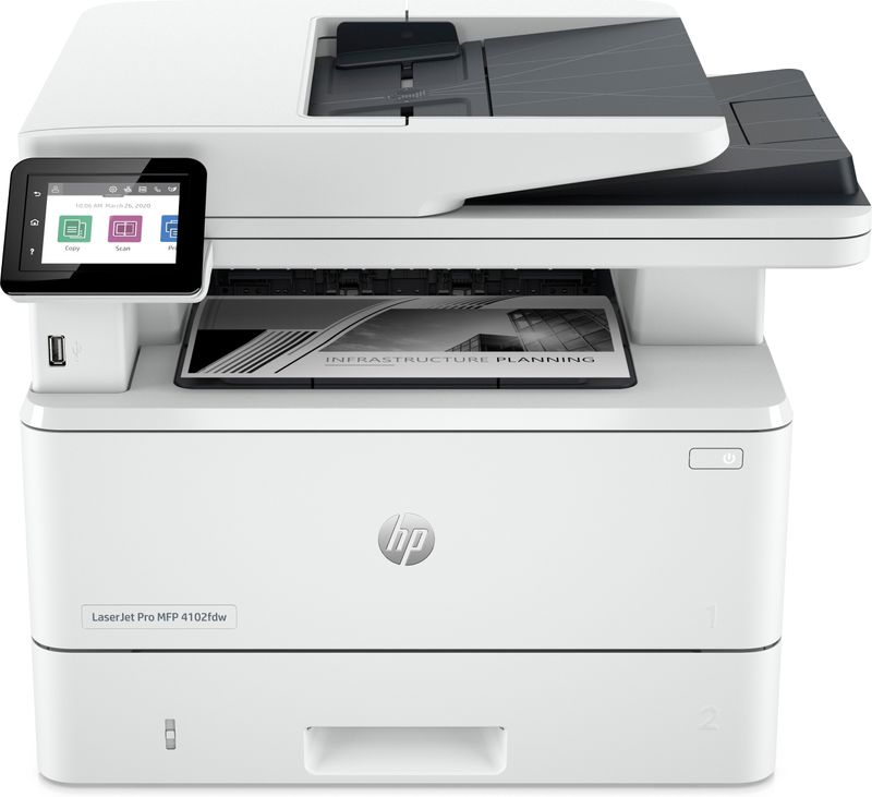 HP-Laserjet-Pro-MFP-4102dw-2Z622F-Stampante-Multifunzione-A4-Stampa-Fronte-e-Retro-Automatico-in-b-n-42-ppm-USB-Host-Wi-Fi-Ethernet-ADF-HP-Smart-Compatibile-con-HP-Instant-Ink-Bianca