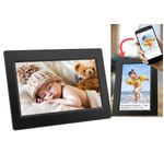 Denver PFF-1015B cornice per foto digitali Nero 25,6 cm (10.1") Touch screen Wi-Fi