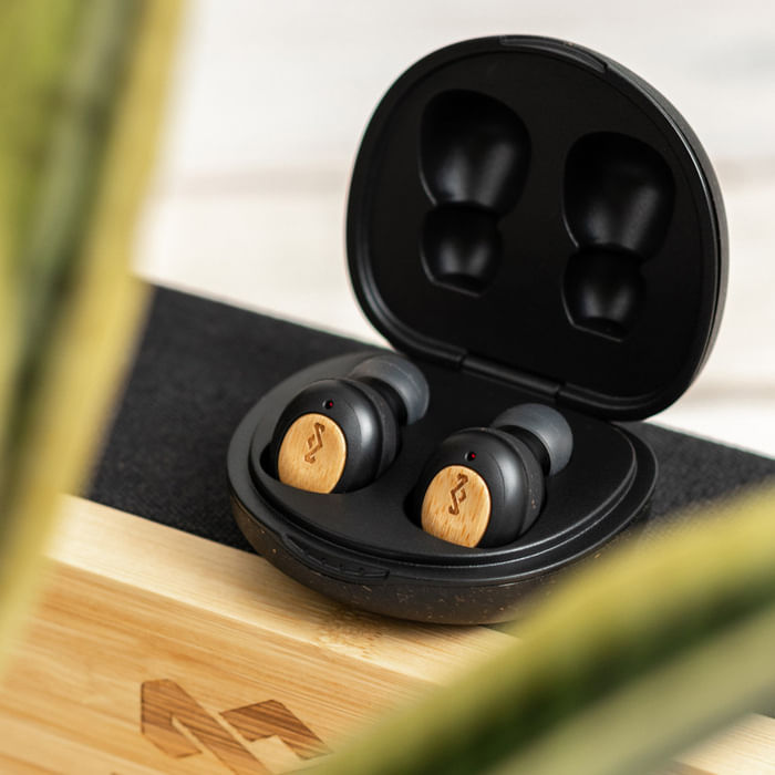 The-House-Of-Marley-CHAMPIONTWSBK-Auricolare-Wireless-In-ear-MUSICA-USB-tipo-C-Bluetooth-Nero