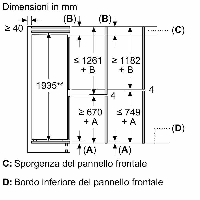 Bosch-Frigorifero-incasso-SERIE-2-KBN965SE0-Home-Connect