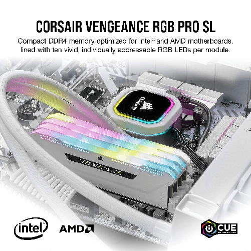 Corsair-Vengeance-RGB-Pro-SL-16-GB-DDR4-3600-MHz---Bianco-e-Nero