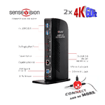 Docking-Station-Club-3D-CSV-1460-USB-3-0-Dual-Display-4K-60Hz