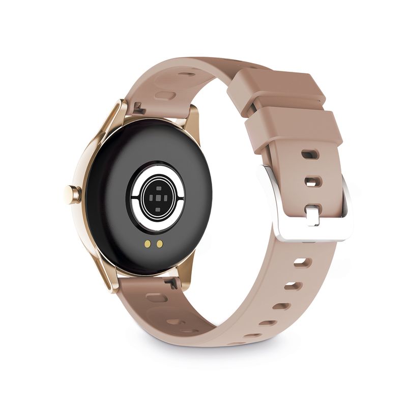 Ksix-Globe-Smartwatch-Orologio-Schermo-1.28---Bluetooth-5.0-BLE---Autonomia-fino-a-7-giorni---Resistenza-all-Acqua-IP67---Colore-Rosa