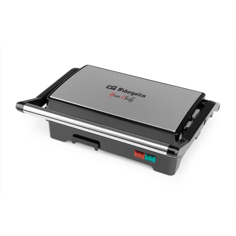 Orbegozo-Grillgr-3250---Griglia-Multifunzione-con-Piastre-Pieghevoli-a-180º-e-Rivestimento-Antiaderente---Potenza-900W---Termostato-Regolabile-e-Vassoio-Raccolta-Salse