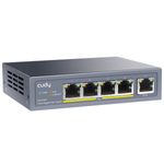 Cudy-GS1005P-switch-di-rete-Gigabit-Ethernet--10-100-1000--Supporto-Power-over-Ethernet--PoE--Grigio