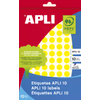 APLI-02730-etichetta-autoadesiva-Rotondo-Permanente-Giallo-1008-pz