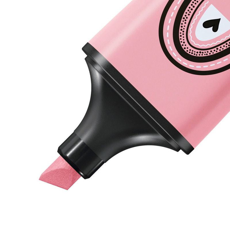Stabilo-Boss-Mini-Pastellove-Confezione-da-3-Pennarelli-Fluorescenti---Linea-tra-2-e-5-mm---Inchiostro-a-Base-Acqua---Anti-asciugatura---Colori-Rosa-Turchese-e-Grigio