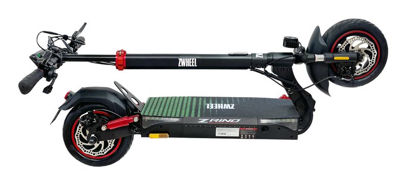 Monopattino-Elettrico-Zwheel-ZRino-SE-Motore-600W---Sospensioni-Anteriori-e-Posteriori---Velocita-fino-a-25Km-h---Autonomia-fino-a-35km---3-Modalita-di-Guida---Carico-Massimo-120kg---Ruote-da-10