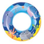 Bestway-36113-galleggiante-da-piscina-e-da-spiaggia-Blu-Arancione-Giallo-Fantasia-Vinile-Salvagente