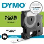 DYMO-D1---Standard-Etichette---Nero-su-rosso---9mm-x-7m