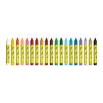 Alpino Maxidacs Confezione da 15 Pastelli Morbidi per Bambini - Formato Extra Large 120mm x 14mm
