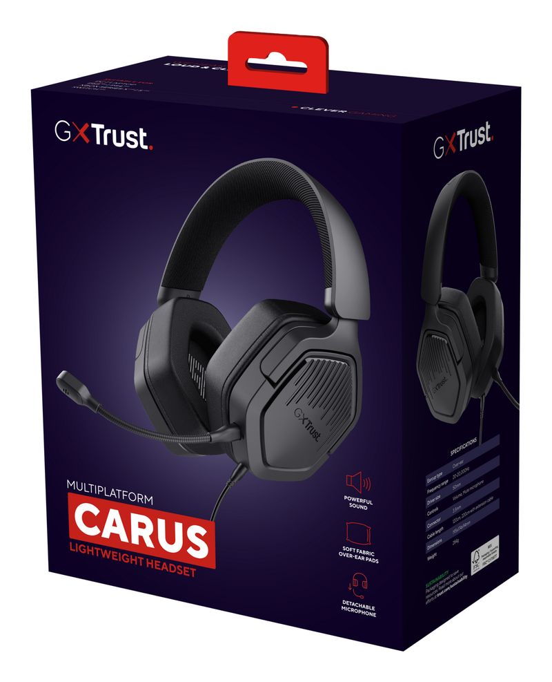 Cuffie-gaming-Trust-25447-GXT-492-Carus-Black