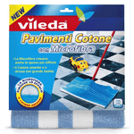 Vileda Pavimenti Cotone Con Microfibra 50X50Cm 1Pz