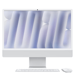 Apple iMac 24"Retina Display 4,5K Vetro Nano Texture, Chip M4 con CPU 10‑core, GPU 10‑core, 16GB, 256GB SSD, Argento